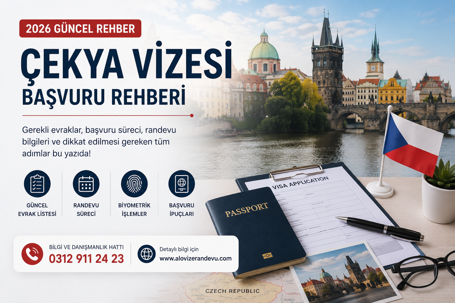Çekya Vize Başvurusu: İlk Kez Schengen Alacaklar İçin Kapsamlı Başvuru Rehberi